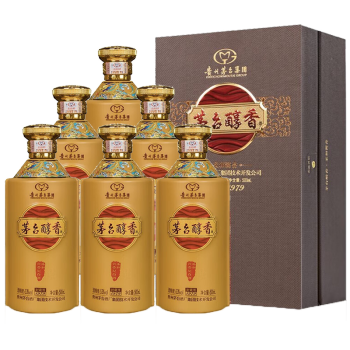 茅台（MOUTAI） 贵州茅台酒厂集团  商务迎宾礼盒酒水 53度 500mL 6瓶 节日送礼整箱 53度 酱香型白酒