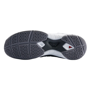川崎（KAWASAKI）羽毛球鞋男女款减震耐磨运动鞋熊猫B3327白色/黑色 39