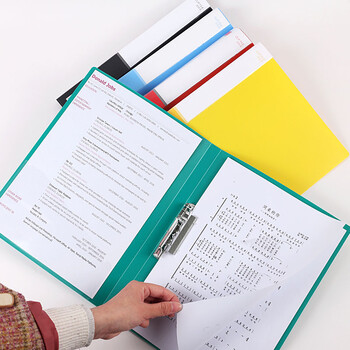 递乐 文具单夹文件夹插页A4单强力夹商务档案资料夹试卷夹办公用品 1103蓝色 递乐 文具单夹文件夹插页A4单强力夹商务档案资料夹试卷夹办公用品 1103蓝色