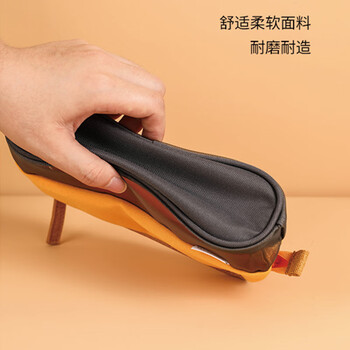 国誉（KOKUYO）(KOKUYO)大开口网格笔袋学生收纳文具袋文具盒 蓝色 WSG-PC272B