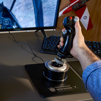 图马思特（THRUSTMASTER）全金属疣猪单手飞行单手摇杆控制器 A10C HotasWarthog-FlightStick