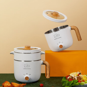 厨创妈咪（kitchen mommy） 电煮锅 俩档火力 操作简单便捷 精致容量 1.5L WD-7715B