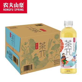 农夫山泉农夫山泉茶π茶派900ml*12瓶畅享装蜜桃乌龙茶果味茶饮料