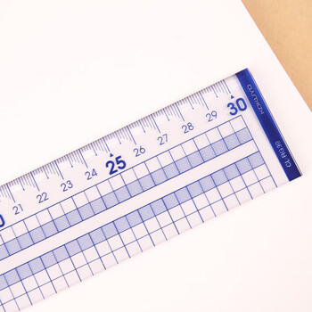 国誉(KOKUYO)30CM有机玻璃直尺文具学生考试绘图测量办公用高考便携刻度透明尺子 CL-RG30 国誉(KOKUYO)30CM有机玻璃直尺文具学生考试绘图测量办公用高考便携刻度透明尺子 CL-RG30