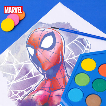 迪士尼(Disney)绘画文具套装水彩笔蜡笔彩铅画画礼盒儿童生日礼物幼儿园小学生男生礼品 漫威DM29412A 迪士尼(Disney)绘画文具套装水彩笔蜡笔彩铅画画礼盒儿童生日礼物幼儿园小学生男生礼品 漫威DM29412A