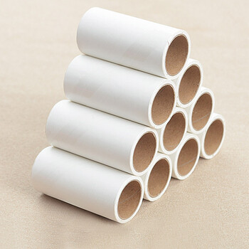妙然粘毛器替换纸10cm10卷500撕可撕式沾毛除尘滚筒替换芯(不含柄) 妙然粘毛器替换纸10cm10卷500撕可撕式沾毛除尘滚筒替换芯(不含柄)