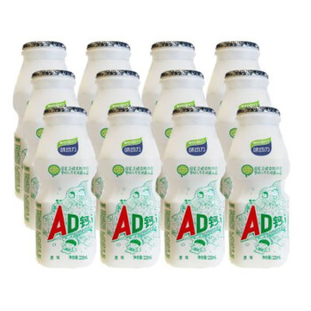 味动力健康味动力乳酸菌益生菌饮品220ml*24瓶整箱ad钙奶小瓶 原味