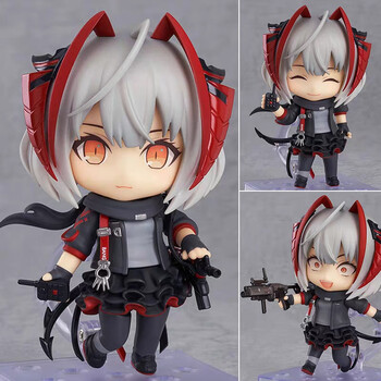 明日方舟游戏动漫q版斯卡蒂w陈手办粘土二次元模型桌面机箱摆件 w粘土