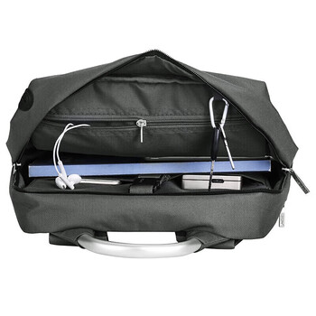 乐上（LEXON）双肩包商务笔记本电脑包14/15.6/16英寸旅行背包时尚男士书包灰色