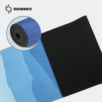 neumee【美国品牌】麂皮绒环保专业男女瑜伽垫天然橡胶健身出汗防滑礼物
