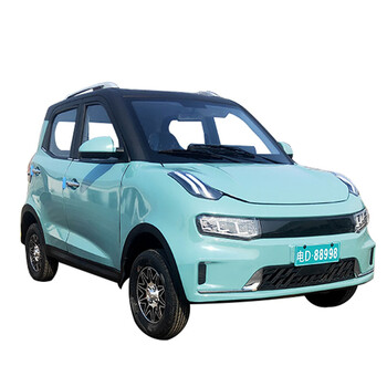 四轮电动汽车老头乐新能源女士家用低速代步油电两用4轮电瓶新款 致雅