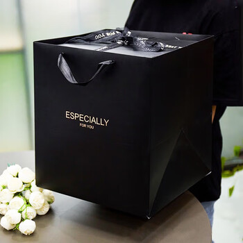 斯伯丁篮球礼盒礼品礼盒氛围灯生日礼物手提袋Box套装拉花（不含球）