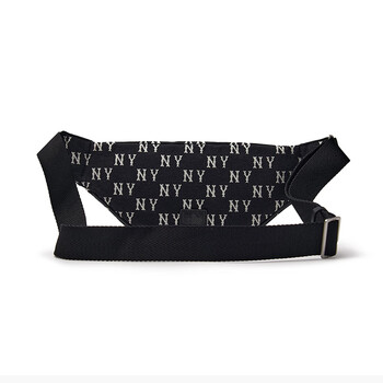 MLB包包男女老花斜挎包胸包运动腰包腋下包旅行包3AHSM014N-50BKS-F