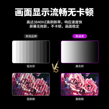 联诚发户外P2.5全彩led软模组led柔性显示屏高清led异形屏led飘带屏led柱子屏室外led软屏单元板(320*160MM)