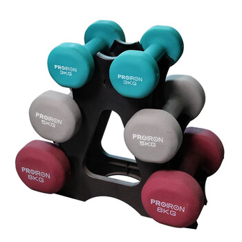 PROIRON普力艾 哑铃架3层家用小哑铃架子长36.5CM高35CM宽10CM可承重50KG