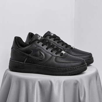 nk耐克aj板鞋空军一号纯白纯黑情侣休闲高品质运动潮鞋时尚男鞋