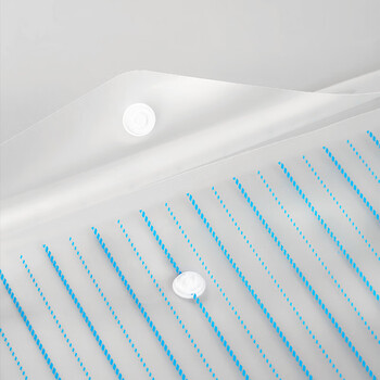 齐心(Comix)齐心(Comix)10只A4透明按扣文件袋 资料收纳袋 塑料防水档案袋EA6007 蓝 齐心(Comix)齐心(Comix)10只A4透明按扣文件袋 资料收纳袋 塑料防水档案袋EA6007 蓝