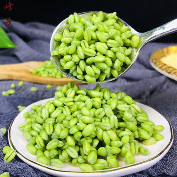 怀年年新鲜青麦仁青麦粒麦穗自产麦子青小麦去皮鲜麦仁米煮粥杂粮yfm4