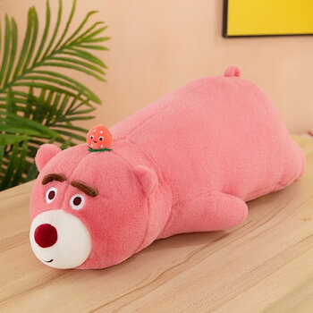 蜜微可爱水果草莓熊公仔毛绒玩具小熊玩偶抱枕女生睡觉娃娃生日礼物女