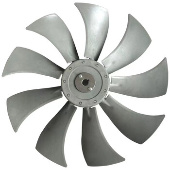 冷风机风叶水冷空调风叶塑料风叶铁三叶环保空调风叶直径59024孔尼龙9