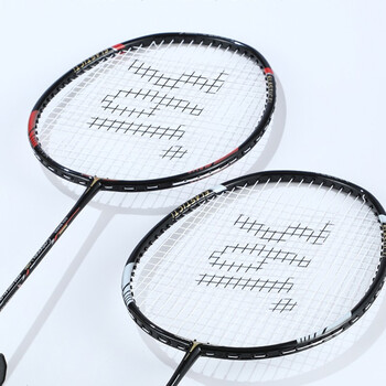 361°羽毛球拍套装含羽毛球专业训练一体双拍已穿线含手胶 橙黄双拍 361°羽毛球拍套装含羽毛球专业训练一体双拍已穿线含手胶 橙黄双拍