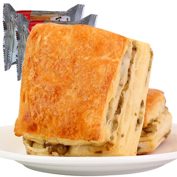 绿豆面包红豆面包千层酥夹心小糕点心糖尿病人无糖精代糖食品适合孕妇