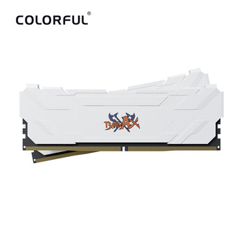 七彩虹（Colorful）32GB(16G×2)DDR4 3600 台式机内存条 马甲条 战斧系列·冰雪白 C18