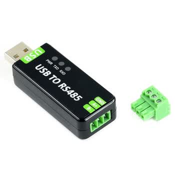 丢石头 USB转RS485串口模块 工业级串口通信转换器 双向传输