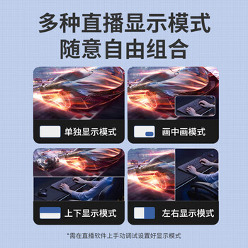 九音九视U9双路4K60高清HDMI视频采集卡2路USB3.1摄像相机微单反手机双机位带货电脑直播专用RGB24无损录制