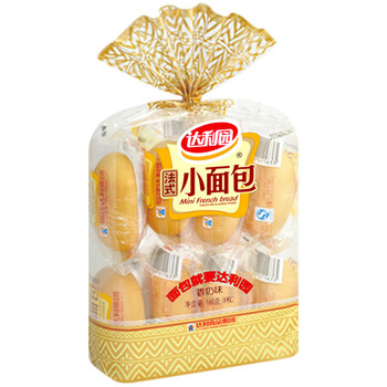 达利园法式小面包软面包早餐袋装营养代餐糕点零食小吃休闲食品 160g