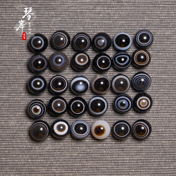 御幸天珠 A03635 羊眼天珠 32x27x19mm 高品質 羊眼板珠 天眼