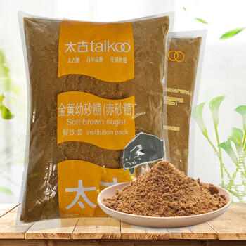 烘焙原料太古黄金幼砂糖金黄幼砂糖红糖黄糖赤砂糖细颗粒1kg原装