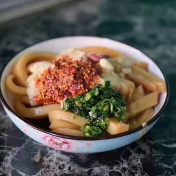 青海酿皮【青海特色小吃】清真酿皮青海水站阿娘酿皮全国空运梗皮荞麦