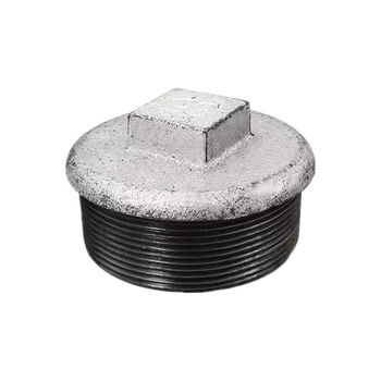 锦超越镀锌外丝堵头丝堵铁堵头镀锌管堵镀锌玛钢管件 dn20【6分】