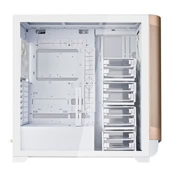 银昕（SilverStone）星斗SETA A2白色全塔E-ATX机箱(背插主板/NAS多存储/多达10个硬盘位/420mm水冷/Type-C)