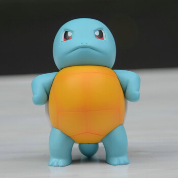 宝可梦神奇宠物小精灵妙蛙种子杰尼龟公仔模型摆件 傲娇杰尼龟10cm