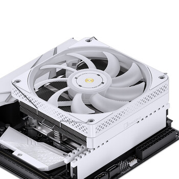 乔思伯（JONSBO）HP600白色 下压式CPU风冷散热器（多平台/6热管/PWM智能温控/5V ARGB 12CM风扇/附硅脂）