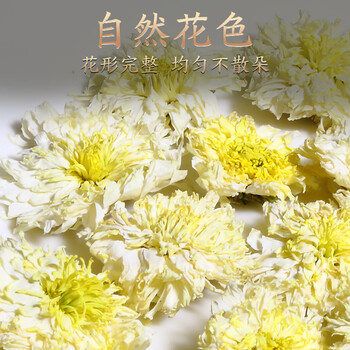 贡苑黄山贡菊花茶60g 杭白胎菊搭玫瑰花茶枸杞金银花草养生茶泡水 贡苑黄山贡菊花茶60g 杭白胎菊搭玫瑰花茶枸杞金银花草养生茶泡水