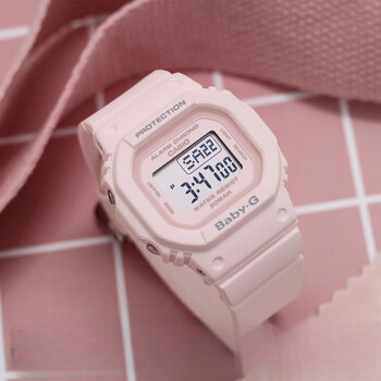 卡西欧casio手表女babyg小方块防水运动电子表bgd560gmds5600bgd5604
