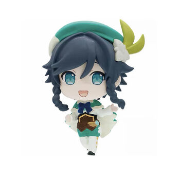 智慧米奇原神盲盒甘雨温迪空刻晴魈周边模型娃娃q版联名公仔摆件玩q版