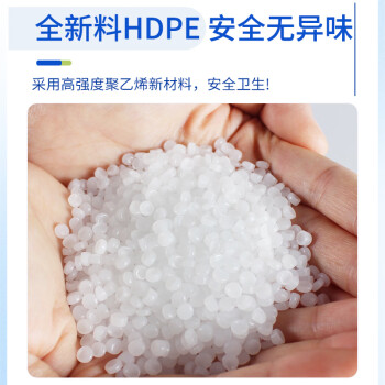 苏诺平口垃圾袋90只加厚袋身黑色60*80cm大号卷装点断式物业商用