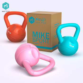 米客壶铃小哑铃女男提壶健身器材深蹲翘臀练腿(6.8kg)橙色 米客壶铃小哑铃女男提壶健身器材深蹲翘臀练腿(6.8kg)橙色