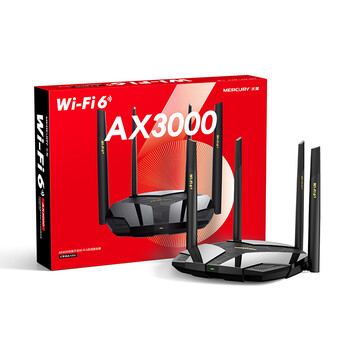 水星(MERCURY) WiFi6 AX3000全千兆无线路由器 5G双频高速wifi穿墙 网络家用智能游戏mesh路由X30G 水星(MERCURY) WiFi6 AX3000全千兆无线路由器 5G双频高速wifi穿墙 网络家用智能游戏mesh路由X30G
