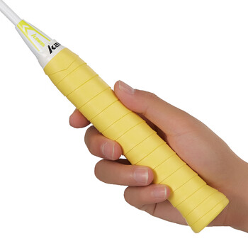 川崎（KAWASAKI）羽毛球手胶软弹粘性减震防滑吸汗带超软001金盏黄（10条装）