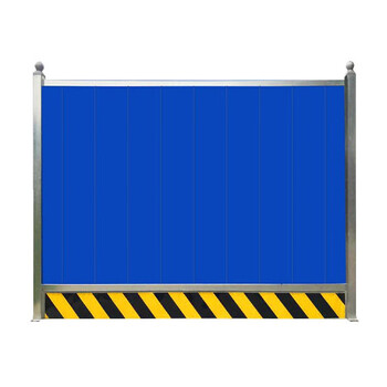 中吉万兴彩钢围挡施工挡板彩钢泡沫夹心简易围挡板建筑工地围栏施工