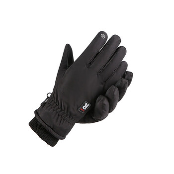 尚雪尼佳男冬季滑雪加厚棉手套触屏手套防风保暖户外骑行滑雪手套男