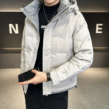 leenapitt羽绒服男冬季新款男士轻薄保暖外套韩版短款冬装休闲青年