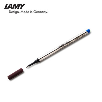 LAMY凌美宝珠笔笔芯笔芯签字笔 一次性替芯专柜配件 黑色M63-0.7mm
