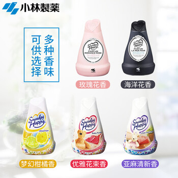 小林制药（KOBAYASHI）固体芳香剂优雅花束香120g 空气清新剂室内香氛厕所除味除臭