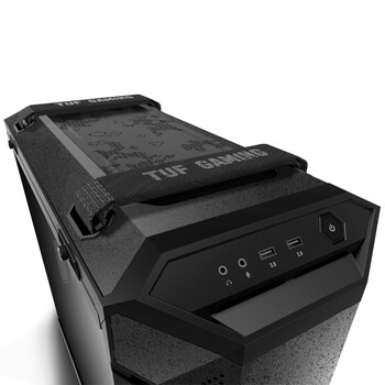 华硕（ASUS）TUF GAMING GT501机箱（支持ATX主板/配3把神光同步风扇/支持长显卡/侧透/支持背线/7硬盘位）
